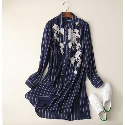 Женские рубашки в полоску REGRTEDARLING China At AliExpress