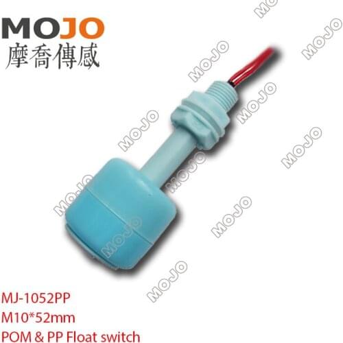 2020 MJ-1052PP M10*52MM 1 signal with the water flow up and down 10W 100V 0.5A liquid level switch 10pcs/lot
