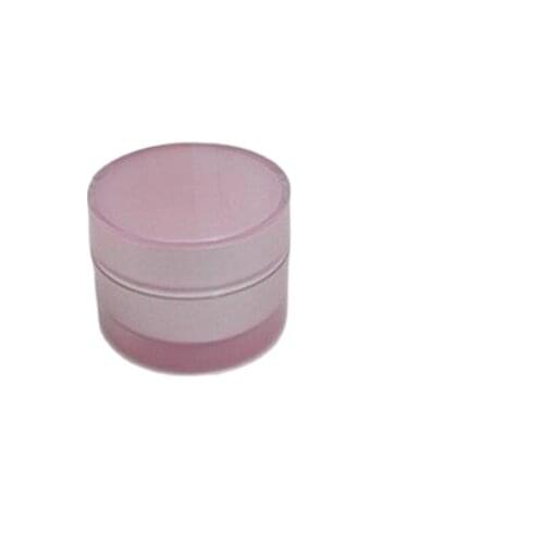 30G PINK cylinder-shape cream bottle with silver line ,cosmetic container,,cream jar,Cosmetic Jar,Cosmetic Packaging