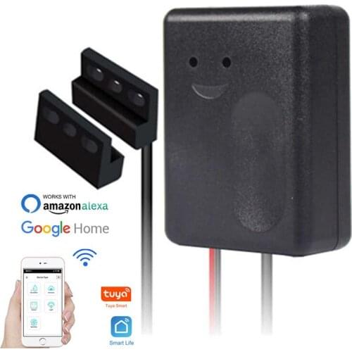 WiFi Garage Door Opener Smart Gate Door Controllor Compatible With Alexa Echo Google Home Smart Life Tuyasmart IOS Android APP