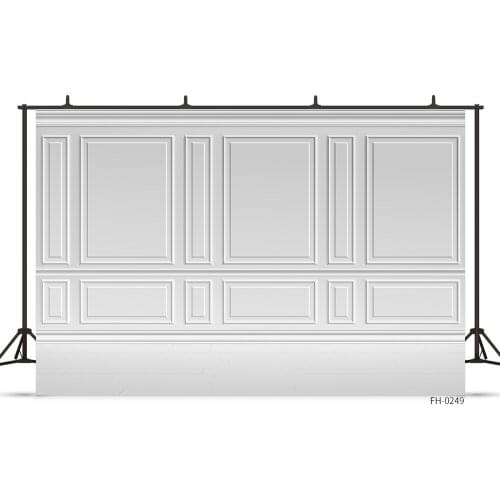 Vinyl Interior Gray Wall Photography Backdrop Wooden Background Props For Portrait Photo Studio Children Cake Doll Toy Photocall