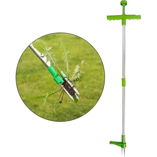 Harden Steel Stand Up Weeder Garden Weeding Manual Tool Lawn Grass Puller Gardenining Tool