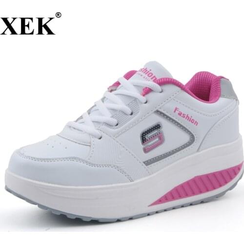 2018 Women casual shoes Slimming platform shoes women fashion women flats Fitness Lady Shoes Factory drop shipping st41