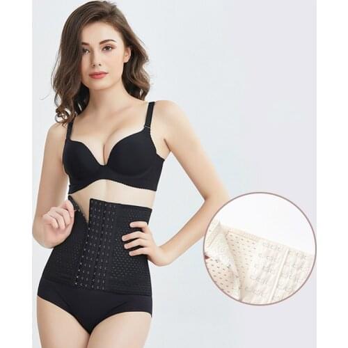Women Waist Trainer Belt Corsets Shapewear Body Shaper Women Postpartum Tummy Belt Slimming Abdomen Bustiers Corsage