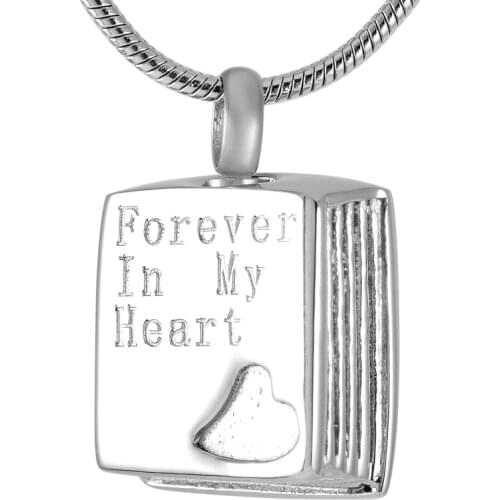 Cremation Urn Pendant Necklace Hold Ashes Memorial Jewelry Ash Keepsake Urn Necklace Cremation Jewelry Fashion Charm