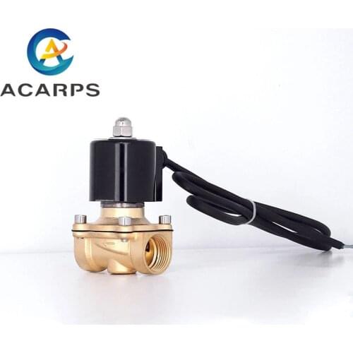 1" Brass Underwater Solenoid Valve Fountain Solenoid Valve Water Valve 220V 110V 24V 12V