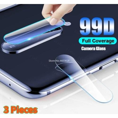 3 Pcs Camera Lens Film For Oneplus 8 7T 7 Pro Tempered Glass Screen Film Protector For Oneplus 8 Pro Protective Lens Film