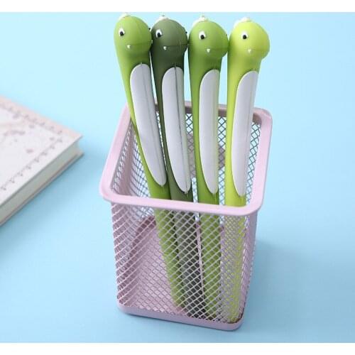 36PCS Creative Animal Gel Pen Cartoon Dinosaur Stylish Pen Student Stationery Signature Pen Kawaii School Supplies