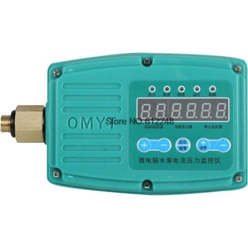 1/4" 1/2" Male Thread DN8 220V Automatic Pump Digital Pressure Controller Electronic Pressure Switch Control For Water Pump