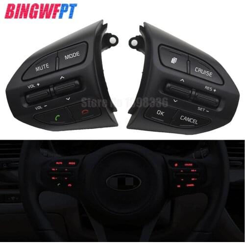 Auto Spare Parts Cruise Control steering wheel switch steering wheel buttons with backlight for Kia KX3 2016 2017