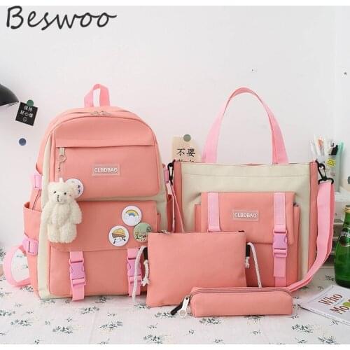 Школьные рюкзаки для девочек Beswoo China At AliExpress