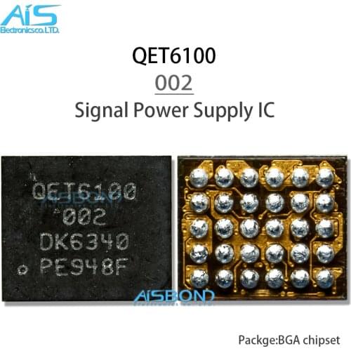 2PCS/LOT QFE1101 QFE1100 QET5100 004 QET6100 002 QFE2550 VV QFE3100 QET4101 QET4100 Radio Frequency Chip Signal Power Supply IC