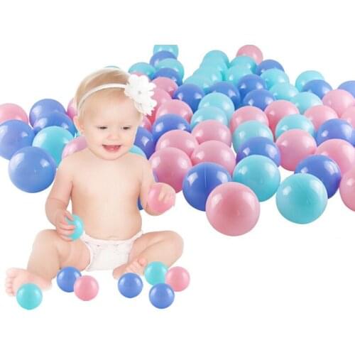Colors Eco-Friendly Baby Plastic Balls Water Pool Ocean Wave Ball Children Swim Pit Basketball Play House Outdoors Tents Toys