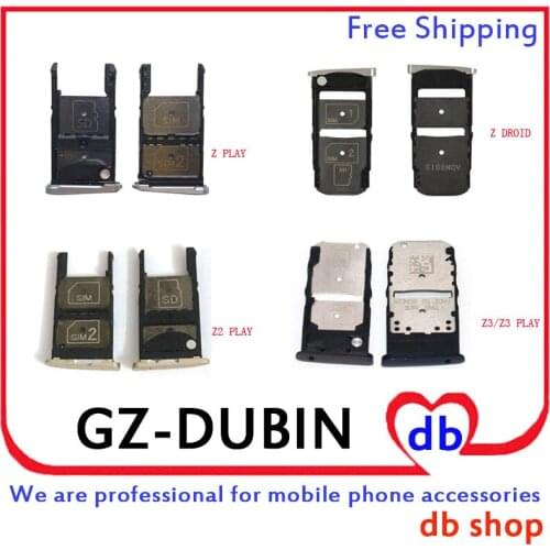 For MOTO Z PLAY Z Droid Z2 Play Z3 Play SIM Card Reader Socket Holder Connector Slot Tray Part