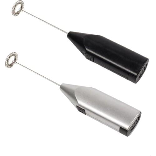 Electric Milk Frother Egg Beater Kitchen Drink Foamer Whisk Mixer Stirrer Coffee Cappuccino Creamer Whisk Frothy Blend Whisker