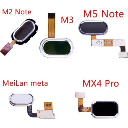 For meizu M2 Note M3 M5 meilan maeta MX4 Pro home Button Finger Print Touch ID Sensor Flex Cable Ribbon