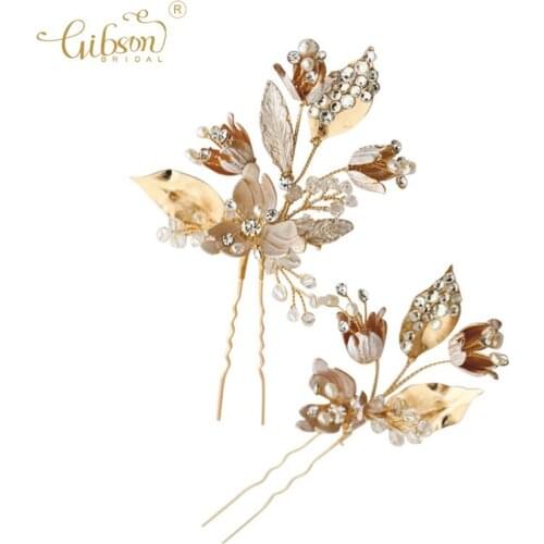 Ins Hot Sell Handmade Victorian Bride Hairpin Wedding Girls Hair Bobby Pins Party Hair Accessories Hair Pins