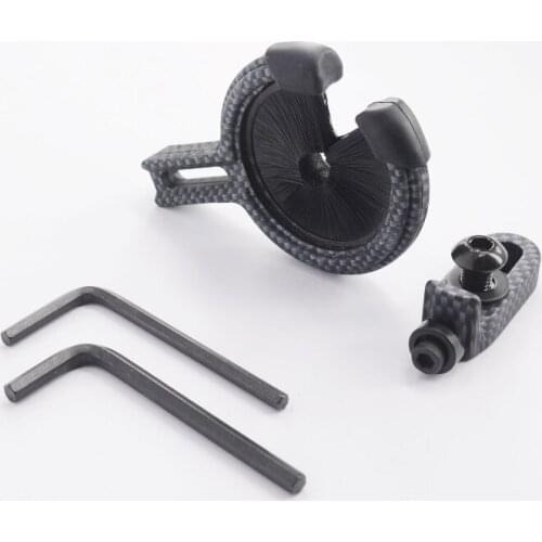 Carbon Cloth Color Brown Brush Arrow Holder Bow And Arrow Brush Holder Integrated Recurve Bow Universal Brush Holder Archery