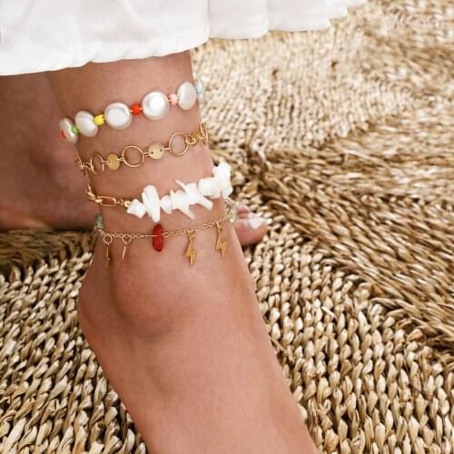 L & N Rainbery Bracelets On The Leg