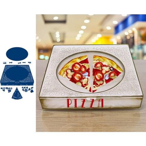 Pizza Food Metal Cutting Dies for Scrapbooking and Card Making New 2019 die cuts