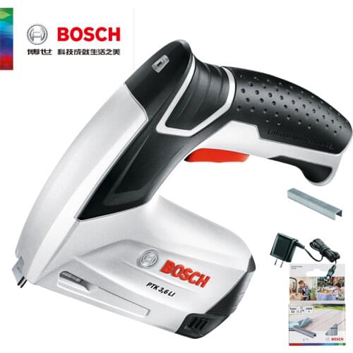 BOSCH Power Tools 3.6V Lithium Battery Rechargeable Nail Gun 11.4mm Multi-purpose Stapler Stapler