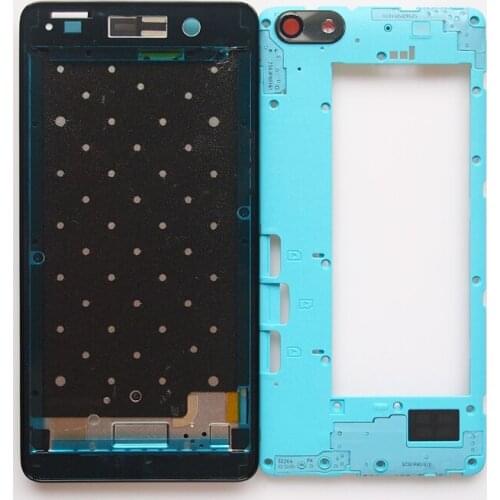 BaanSam New Front Frame LCD Screen Frame Middle Frame Housing Case For Huawei Honor 4c With 3M Adhesive+Antenna+Camera Lens