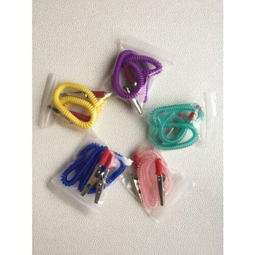5pcs/set Plastic Dental Bib Clips Flexible Napkin Holder free shipping