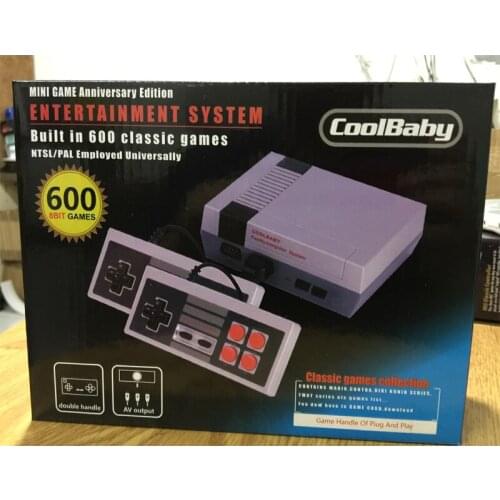 Drop Shipping for NES Mini Classic Edition Retro Video Games Console with 2 Controllers Built-in 600 Classic Nintend Games