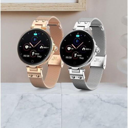 Full Touch Smart Watch Women IP68 Waterproof Bracelet Pedometer BLE 5.0 Heart rate blood pressure tracker For Xiaomi Huawei