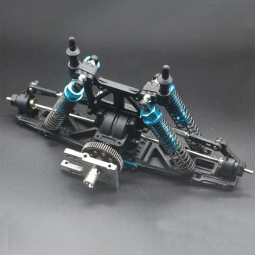 1/10 Hsp 94111 Bigfoot Brushless Edition Front And Rear Axle Diy Assembly Metal Gear Steel Dog Bone