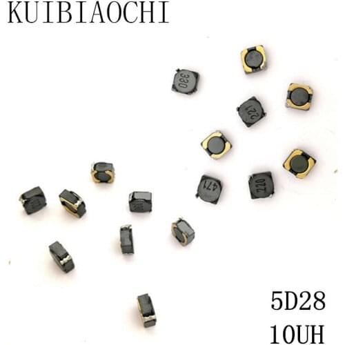 10pcs/LOT SMD Power Inductor CDRH5D28 10UH 100 6*6*3mm shielded winding inductor