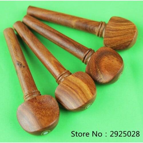 30pcs high quality rosewood Viola Tuning Pegs viola parts Accessories Free Shipping