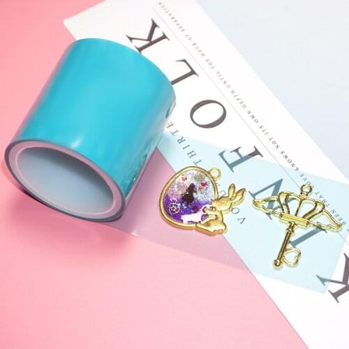 5M/Roll DIY Making Tool Seamless Paper Tapes For UV Resin Pendant Mold Craft Open Bezel Setting Jewelry Making Tool