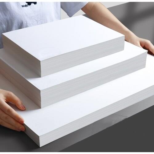 50 sheets/batch A3 A4 white kraft paper DIY card making 120g185g240g300g kraft paper cardboard DIY handmade card drawing sketch