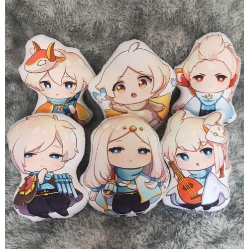 Anime Sky Children of The Light Plush Doll Toy Cute Soft Stuffed Pillow Bag Pendant Gift Double Side 45cm
