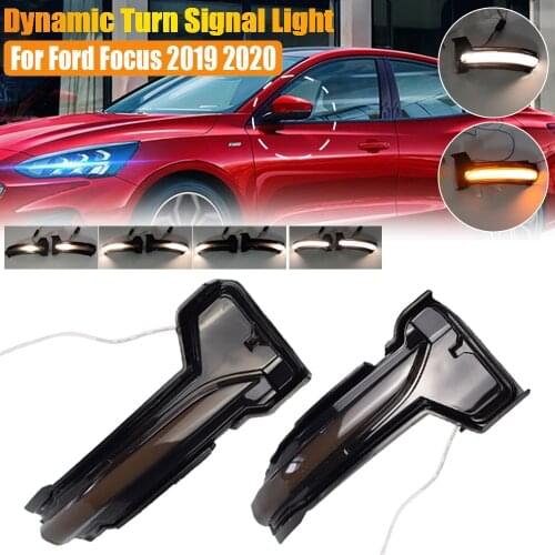 Dynamic Blinker For Ford Focus Mk4 Ab Bj 2019-2020 LED Turn Signal Light Side Rear-View Mirror Lamp Arrow