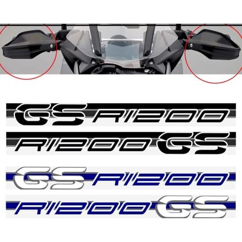 For BMW R1200GS R1200 R 1200 GS GSA Adventure Handle Grip Hand Guard Shield Protector Windshield Handguard stickers 2017 2018