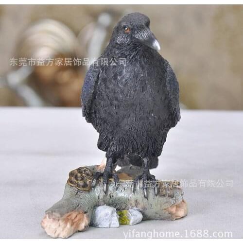Export trade jewelry home private garden bird starling station branches resin crafts ornaments gifts