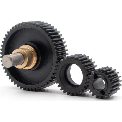 KYX Racing Hardened Steel Transmission Gear Set Upgrades Parts Accessories for RC Crawler Car Axial SCX10 90044 90035