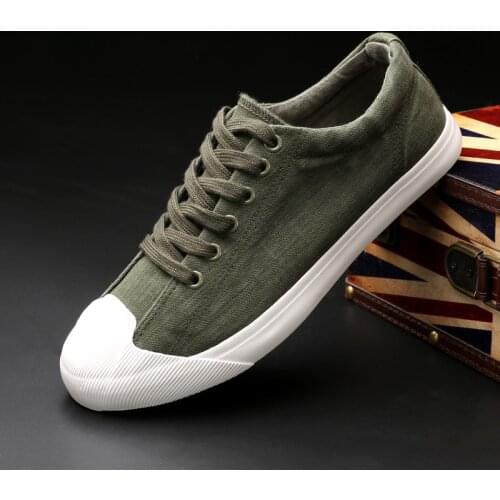 Summer New Breathable Lace Flat Korean Version Of The Trend Of Mens Canvas Shoes Casual Shoes