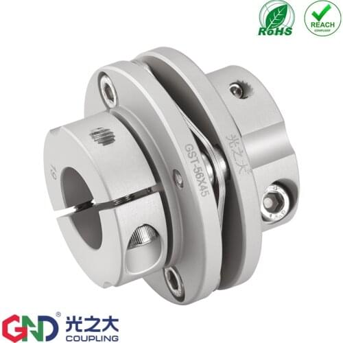GST Aluminum Alloy Stepped Single Diaphragm Clamp Series coupling D19-94mm. L20-68mm