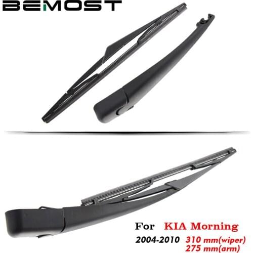 BEMOST Auto Car Rear Windscreen Wiper Blade Arm Soft Natural Rubber For Kia Morning Hatchback 2004 2005 2006 2007 2008 2009 2010