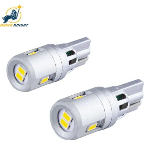 2Pcs T10 W5W LED Bulb Reading Light Clearance Parking Light 3020 Chip 5SMD Door Lamp Accessories 12V 6000K 1 Year Warranty