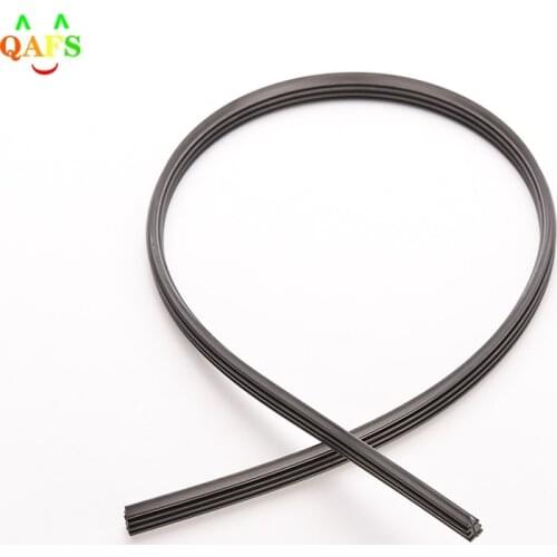 Universal Bracketless Frameless Windshield Wiper Wash Blade Refill Replacement 1pair=1pc Split 2pcs 28'' 26'' 24''car Bus Rubber