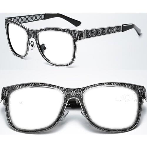 Vintage Luxury Pattern Full-rim Men Reading Glasses +0.75 +1 +1.25 +1.5 +1.75 +2 +2.25 +2.5 +2.75 +3 +3.25 +3.5 +3.75 +4 To +6