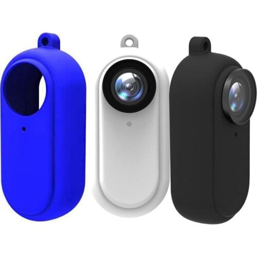 Protective Case For Insta360 Go 2 Thumb Anti-Shake Camera Silicone Case Cover Accessories Washable Silicone Protective Case