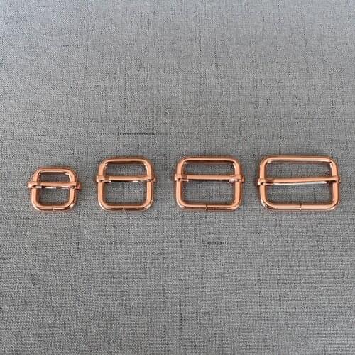1 Pcs/Lot 15mm 20mm 25mm 32mm Adjustable Buckle For Bag Webbing Strap Handmade Dog Pet Collar DIY Parts Environmental Fastener