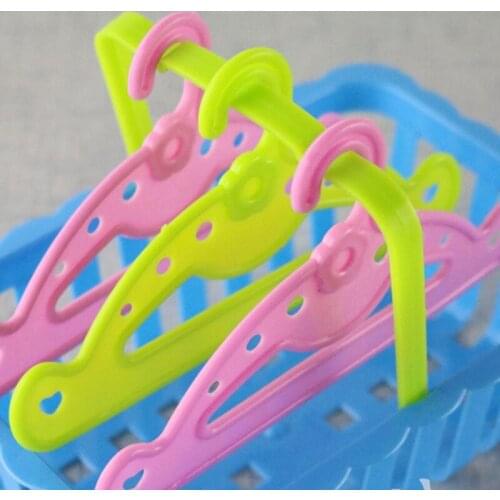 1Pcs Doll Clothes Hangers For 18 Inch Girl Doll Accessories Birthday Gift Baby