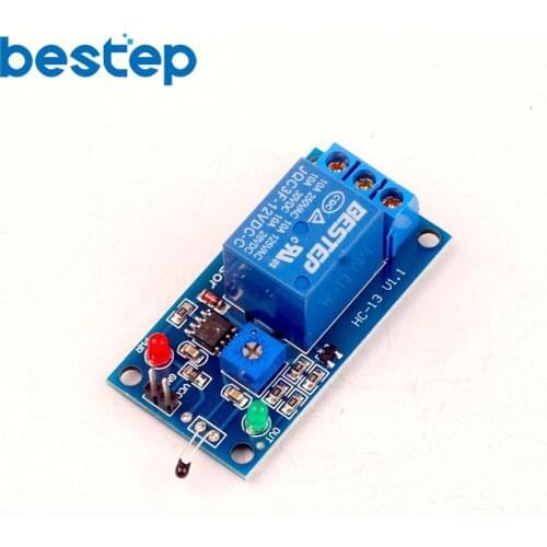 DC 12V 1 Channel 1CH Thermal Sensor Module Relay Module Combo Module Thermistor Temperature Sensor Module Control Board