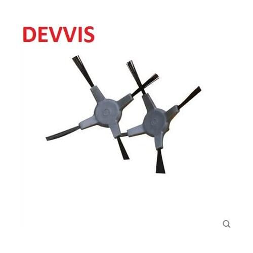 For QQ5 or QQ6) Spare Parts assembly 4pcs Side Brushes/Cleaning Brush For Robot Vacuum Cleaner QQ5 or QQ6